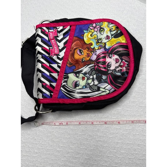 Monster High Crossbody Bag Purse Girls Kids Cartoon Character - Picture 7 of 8